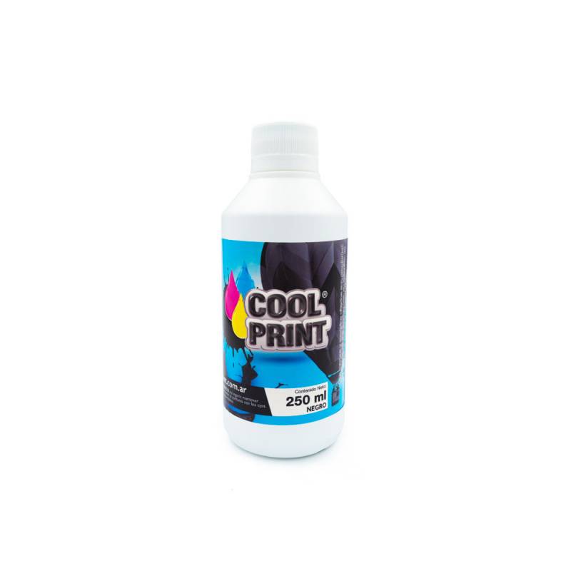 Cool Print Tinta 250Cm Hp Negra