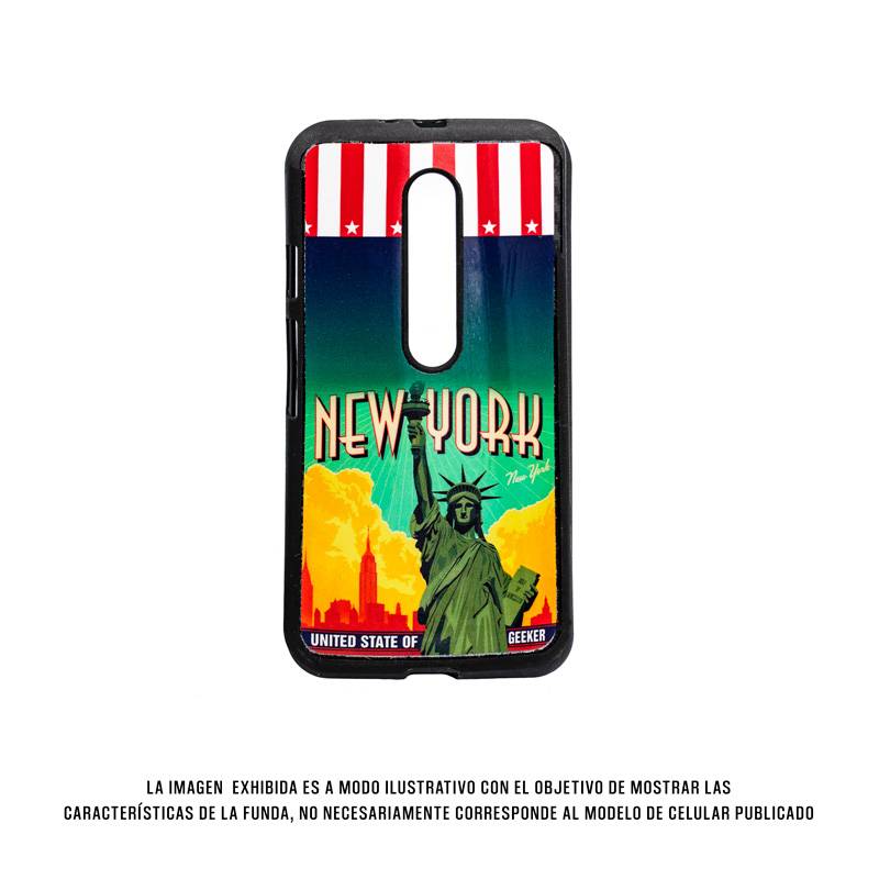 Geeker Hcd Moto G 3 New York Negro