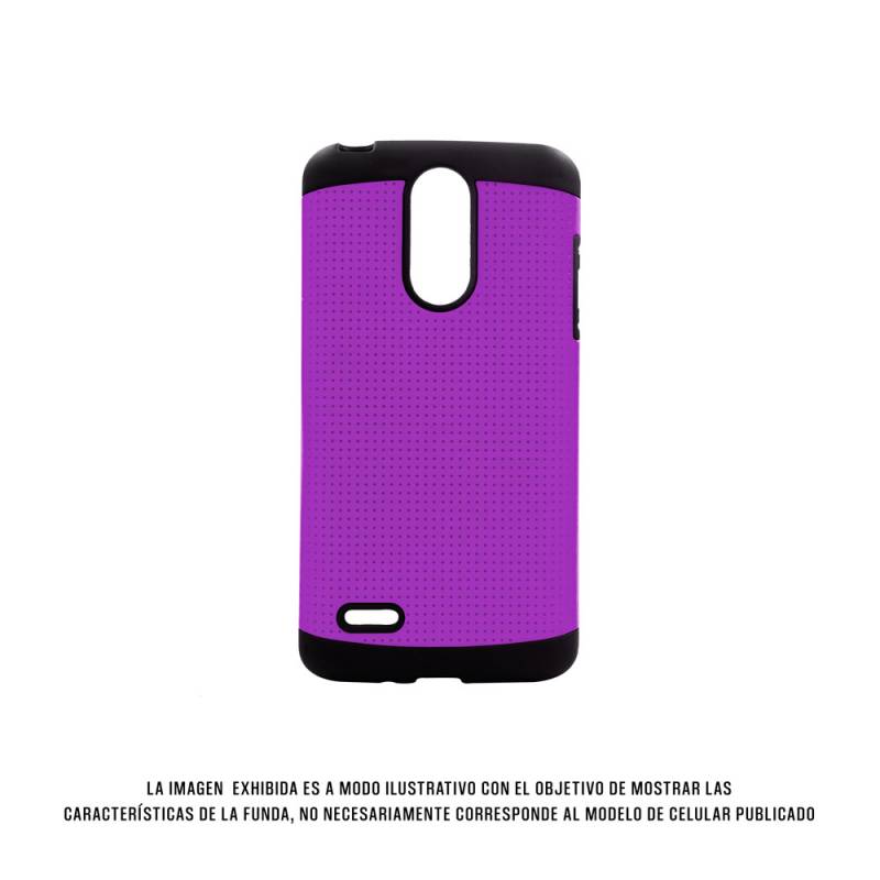 Geeker P8 Lite Hybrid Case Negro/Viol