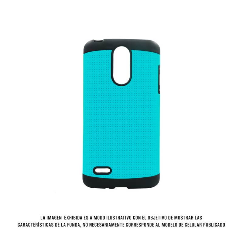 Geeker G8 Hybrid Case Negro/Turquesa