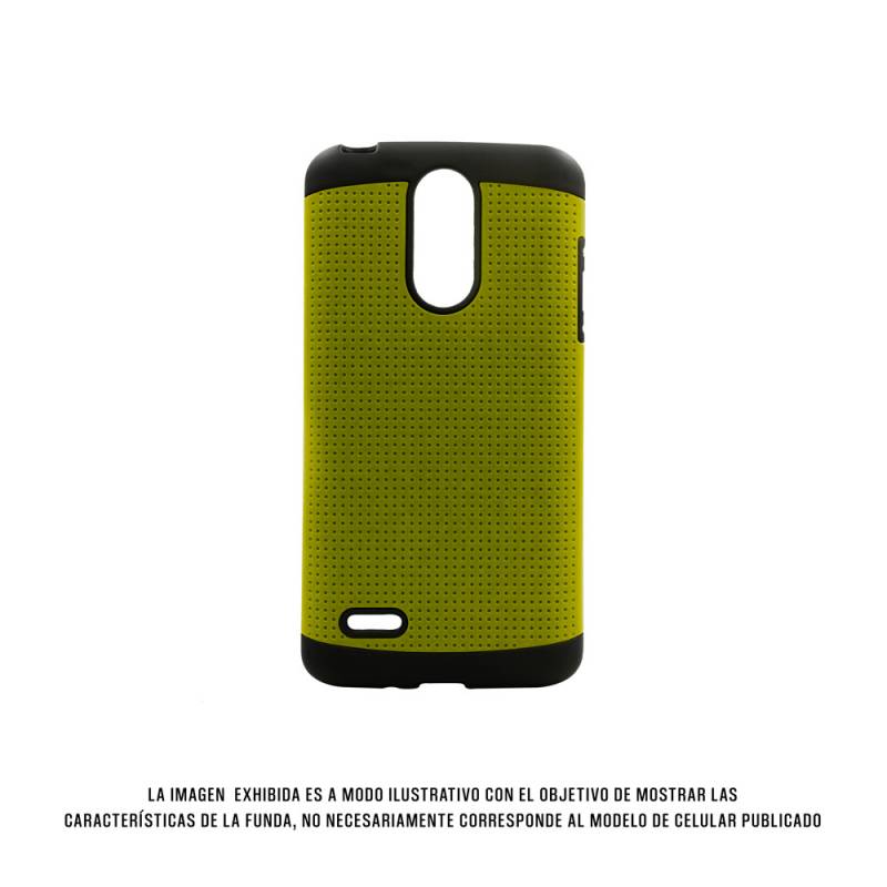 Geeker S7 Edge Hybrid Case Negro/Verde