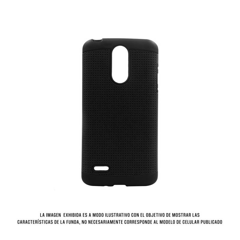 Geeker Leon Hybrid Case Negro/Negro