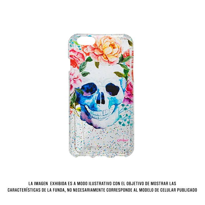 Geeker Uv Zero Rose Skull Glitter