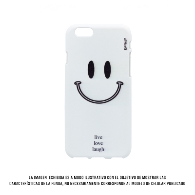 Geeker Iphone 6 Smile Matte Blanco