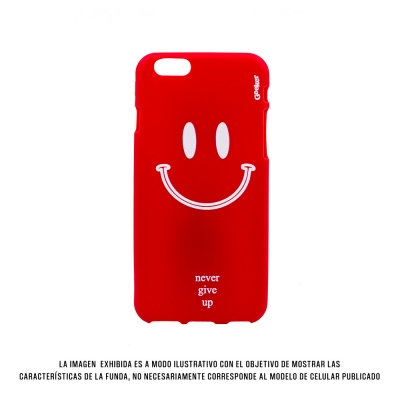 Geeker Iphone 6 Smile Matte Rojo