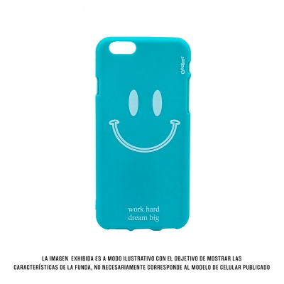 Geeker Iphone 6 Smile Matte Turquesa