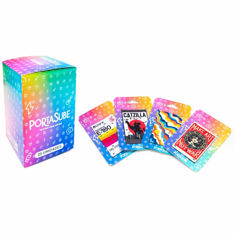 Geeker Box Porta Sube X 25 Unidades