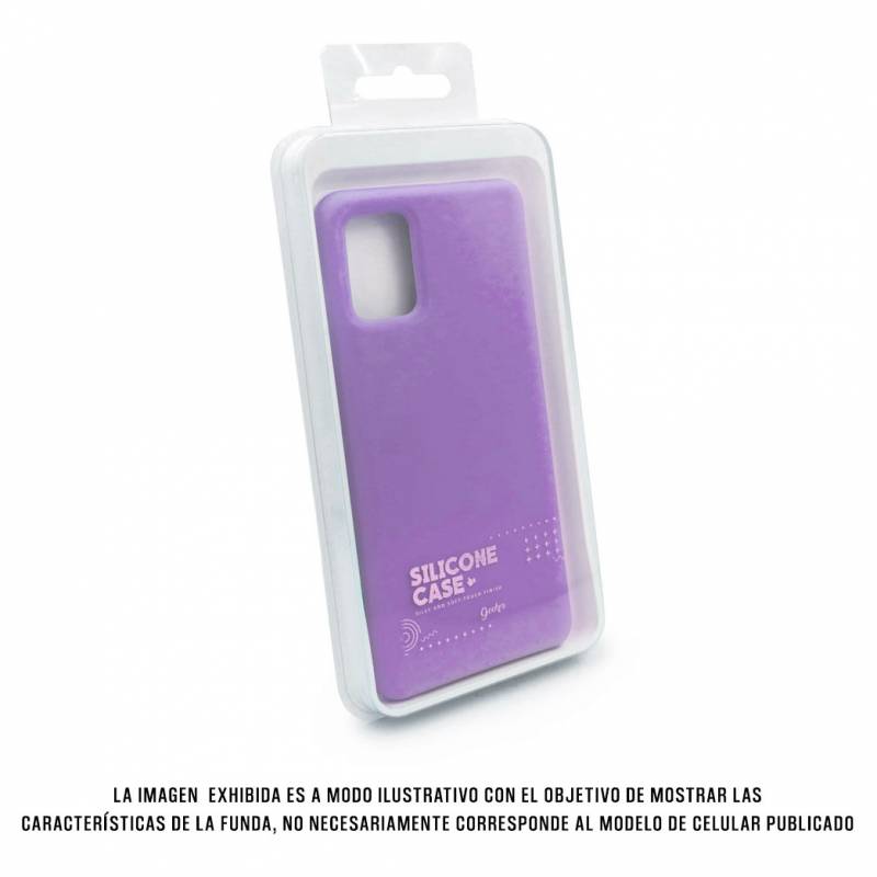 Geeker Caja Silicone Case A02S Lila