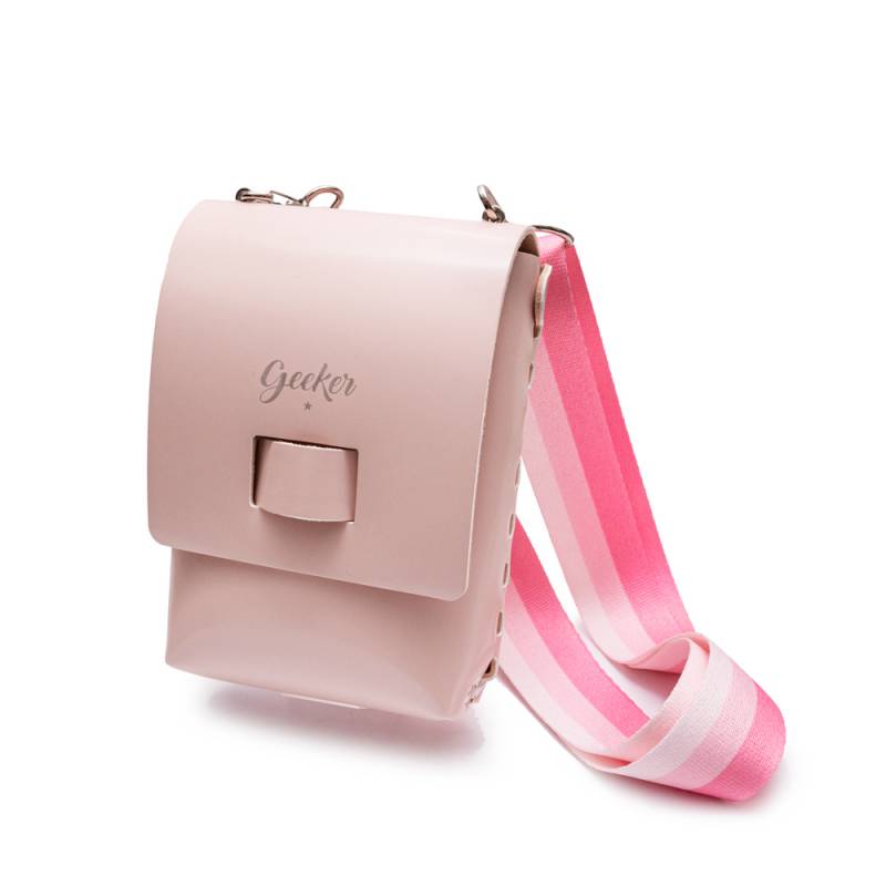 Geeker Crossbody Capri Rosa C/Strap
