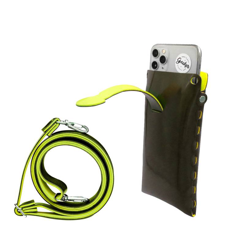 Geeker Crossbody Ibiza Oliva/ Am  C/ Correa