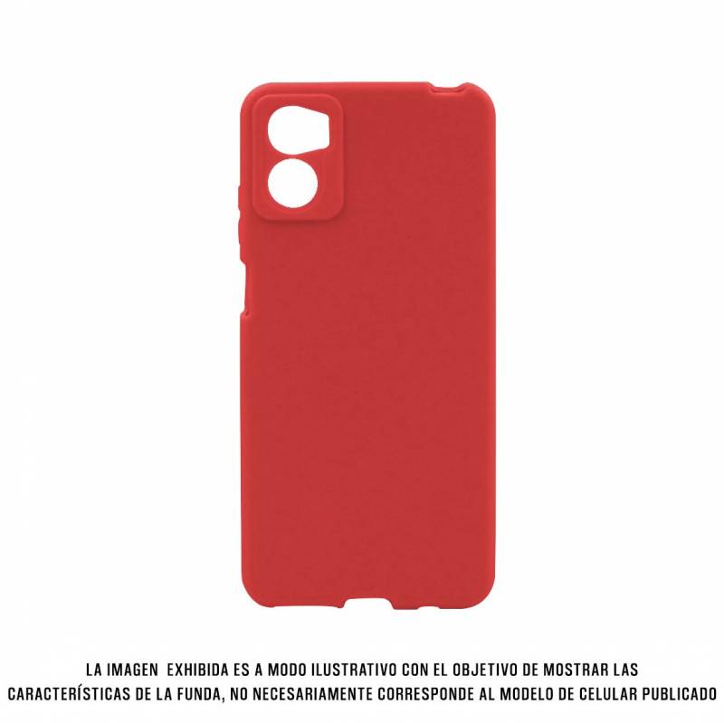 Geeker Silicone Case A04S Rojo
