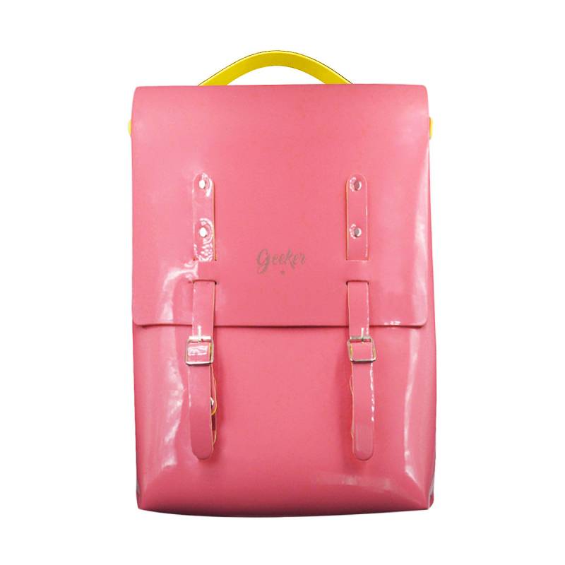 Geeker Mochila Brooklyn Chicle/Amarillo