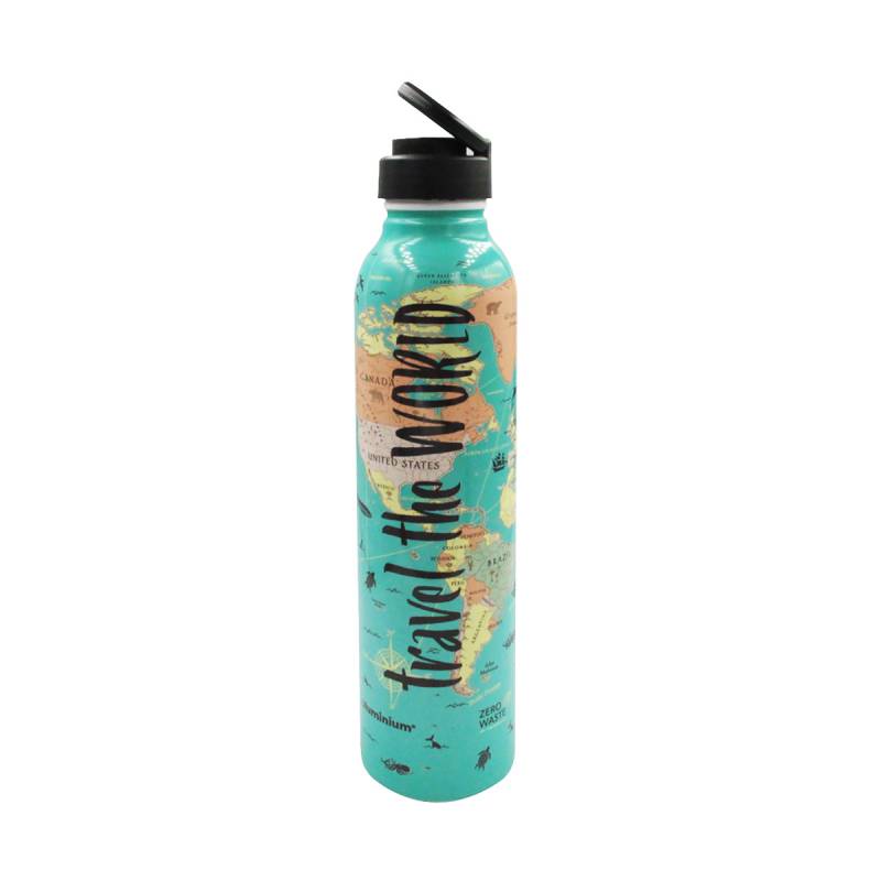 Botella De Aluminio Travel 500 Cm3