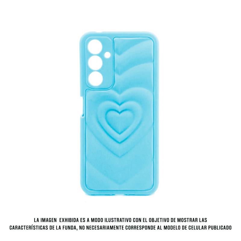 Geeker Prot. C/Bolsa Puffer Corazon A54 Cel