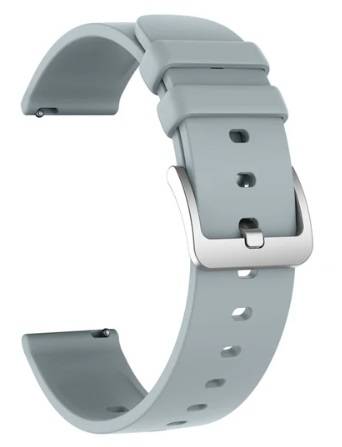 Costrars Strap Silicone In Bag Silver Color