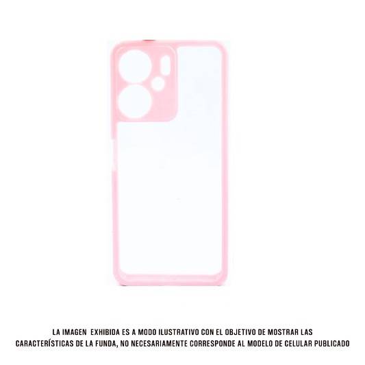 Geeker Candy Cristal Redmi A3 Rosa