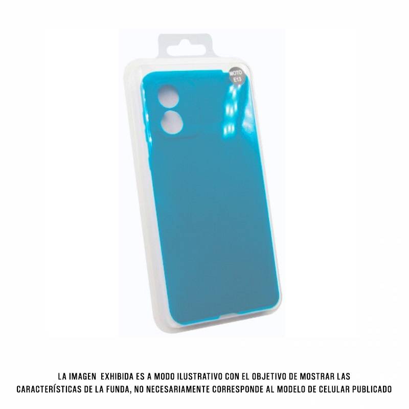 Geeker Caja Silicone Case S25 Ultra Celeste